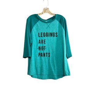 Atheletic Women's Green Lightweight Green Top